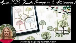 April 2020 Paper Pumpkin Alternatives & Card Kit Instructions - A Craft Kit Delivered To Your Door!
