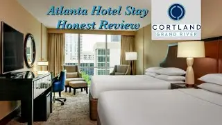 Atlanta Hotel Stay Review #hotelroomideas #hotelreview #food #atlantastylist #atlantageorgia 