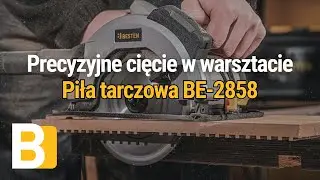 Precyzyjne cięcie w warsztacie | Piła tarczowa BESTEN BE-2858