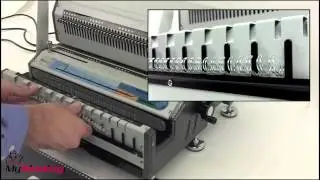 Akiles WireMac E31 Electric Wire Binding Machine Demo   AKWIREMACE31