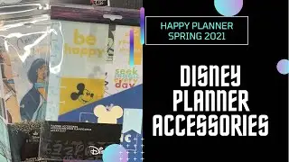 Disney Planner Accessories | Happy Planner | Spring 2021