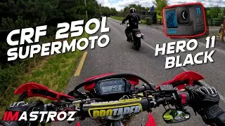 Honda CRF250L Supermoto | GoPro Hero 11 Black - RAW VIDEO