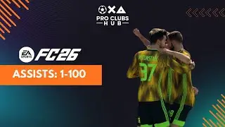 FC 26: Clubs Assists - 1-100