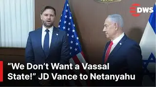 TENSE MOMENTS: &ldquo;America Won&rsquo;t Be a Puppet&rdquo;&ndash; JD Vance Confronts Netanyahu in Tense Meeting | AC1E