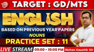 SSC GD MTS 2026 Tense Practice Set 11: 40/40 Score Guarantee! 🔥 | Mohan Sir | Raj Jobs
