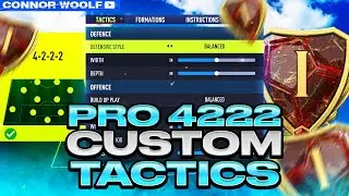 the BEST META CUSTOM TACTICS on FIFA 22 🔥 POST PATCH 4222 CUSTOM TACTICS