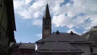 &Eacute;glise Saint Claude &agrave; Val des pr&eacute;s - Ang&eacute;lus + Sonnerie horaire 19h