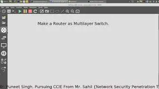 convert router as switch in gns3