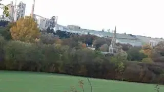 Ketton Cement Works And Village, With Pheasant