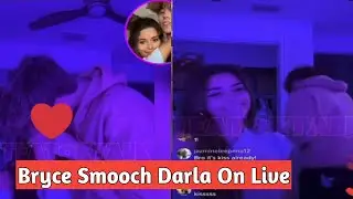 TikToker Bryce Parker Caught Ma*king Out With Girlfriend Darla Claire On Live -  Reactions Shock