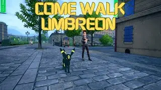 Relaxing Walk Through Lumiose City 🌙 Pok&eacute;mon Legends Z-A Umbreon Gameplay | Cozy Ambience