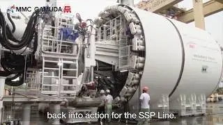 MRT SSP Line Tunnelling Works Launch