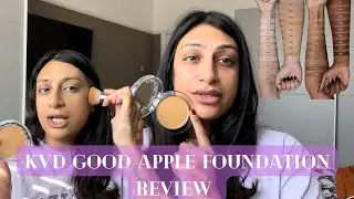 REVIEW: KVD GOOD APPLE SKIN PERFECTING FOUNDATION BALM | REVIEW & WEAR TEST | JAINA