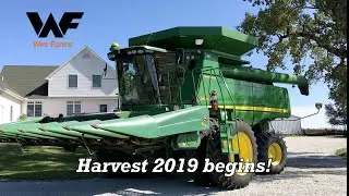Corn Harvest 2019 | Almost harvested all the corn in one day!