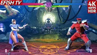 Chun-Li vs M. Bison (Hardest AI) - Street Fighter 6
