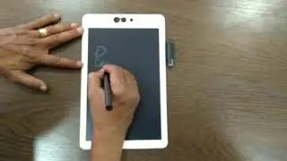 e writing board with save function