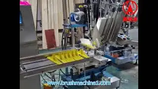 Broom Making Machine, 2-Axis Broom Filling Machine, Broom Making Machine With Auto Feeding System