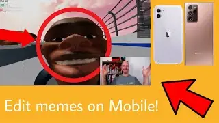 How to make a VIDEO MEME for free on IOS and ANDROID (Gen Z memes, YouTube Kids be like:) *2021*