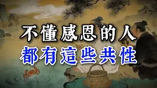 不懂感恩的人，都有這些共性#閲人智慧#强者思维 #情商 #认知觉醒 #社交技巧 #处世智慧 #人际关系