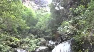 Lodore Falls on the National Pass track in the Blue Mountia
