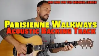 Parisienne Walkways Acoustic Backing Track