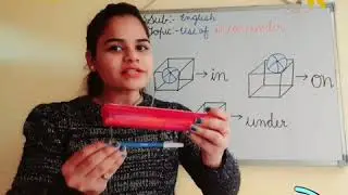 Use of  in / on / under  (Pg.no. 74,75) part -1