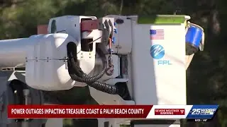 Power outages affect Treasure Coast and South Florida after Arctic cold front