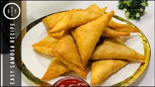 Easy samosa recipe | chicken potato samosa recipe by our kitchen time 