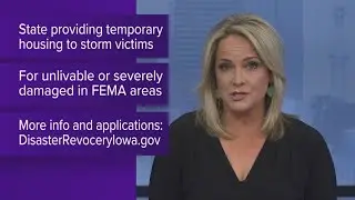 Temporary housing program available for storm victims in Story County