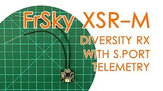 FrSky XSR-M Receiver - 20x20mm full range diversity Rx with s.port telemetry - BEST FOR LESS