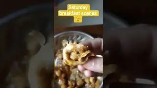 Saturday Goan breakfast scenes 😉#chapati #chole #goanfood #goan #trending #trendingshorts