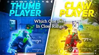 Thumb Vs Claw Which One Is Best In Close Range In Pubg Mobile🔥Close Range Fight Tips Pubg🔥Bgmi