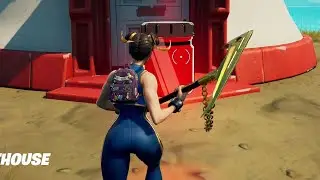 Find bottles of Ruby Red in Lockies Lighthouse - Fortnite
