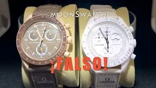 ¿Cómo detectar un MoonSwatch falso? Analizo dos réplicas en detalle 🔍🕰️