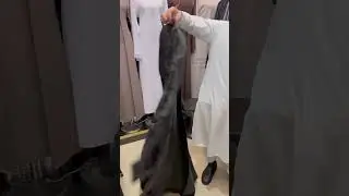Printed Pleated Shrug Abaya