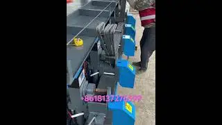 CNC stirrup bender machine #rebarbender  #stirrupbender #steelbarbender #machine #rebarmachine #cnc