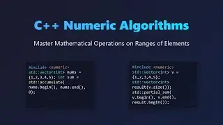 C++ Numeric Algorithms for Beginners: Accumulate, Inner Product, Partial Sum & More!