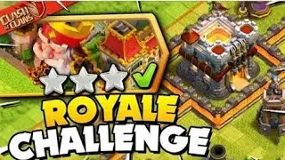 Easy 3 Star(Royal Challenge) #3star #challenge #coc #easy