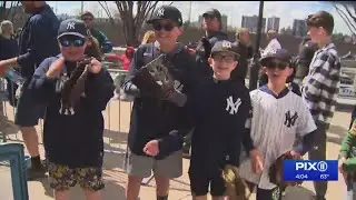 Opening day excitement at Yankee Stadium