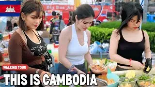 Beautiful Cambodia Walking Tour: Living Like A Local, Street Food & Most Popular Place in Phnom Penh