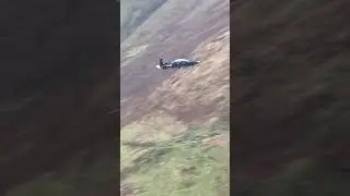LFA7 The Mach loop - RAF Texan ZM330 17/10/25 #RAF #LFA7 #machloop #lowfly #lowflying