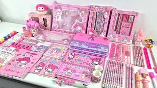 MY MELODY SANRIO STATIONERY HAUL ASMR