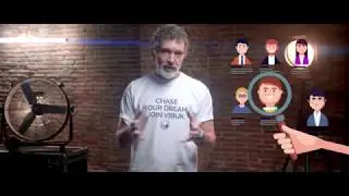 VIBUK | Antonio Banderas te ayuda a registrarte