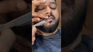 New Haircut and beard style step by step training #beard #barbershop #hairstyle #ukbarber #tranding