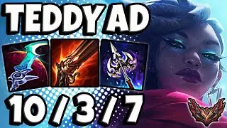 Senna vs Ezreal ADC [ Teddy ] Patch 12.11 Korea Grandmaster ✅
