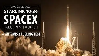 SpaceX Falcon 9 rocket to land near Bahamas on Starlink mission / Artemis 2 fueling test