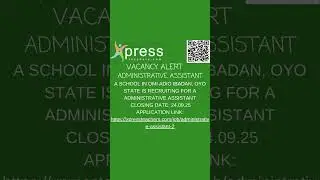 PT2 - OYO STATE TEACHING VACANCIES  #jobs #teachingopportunities #xpressteachers #teachers