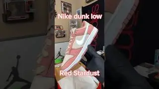 Unboxing the nike dunk low &lsquo;Red Stardust&rsquo; are these 🔥 or 🗑️? #fyp #sneakers #premium #unboxing