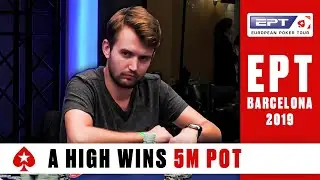 Day 5 (part 2) &spades;️ EPT Barcelona 2019 - Main Event (Cards-up!) &spades;️ PokerStars