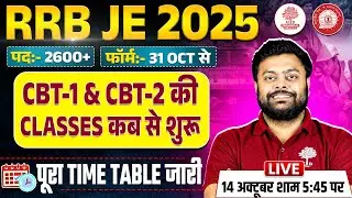 RRB JE 2025 Notification | RRB JE | RRB JE Vacancy 2025 | RRB JE CBT 1 | RRB JE CBT 2 | RRB JE 2025
